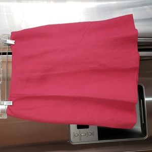 Vintage hot pink linen Ann Taylor flared skirt. Fully lined. worn 1x. measure
